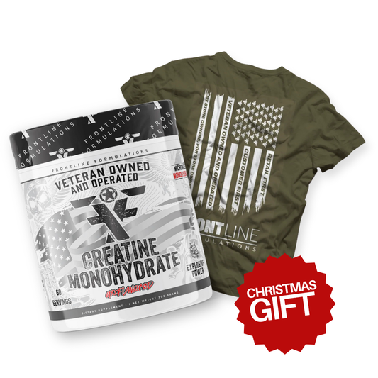 Creatine Monohydraet + Limited Editiion Shirt Christmas Bundle
