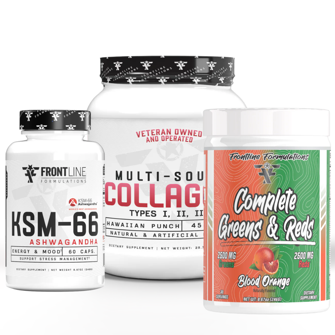 Ashwagandha / Greens / Collagen Stack