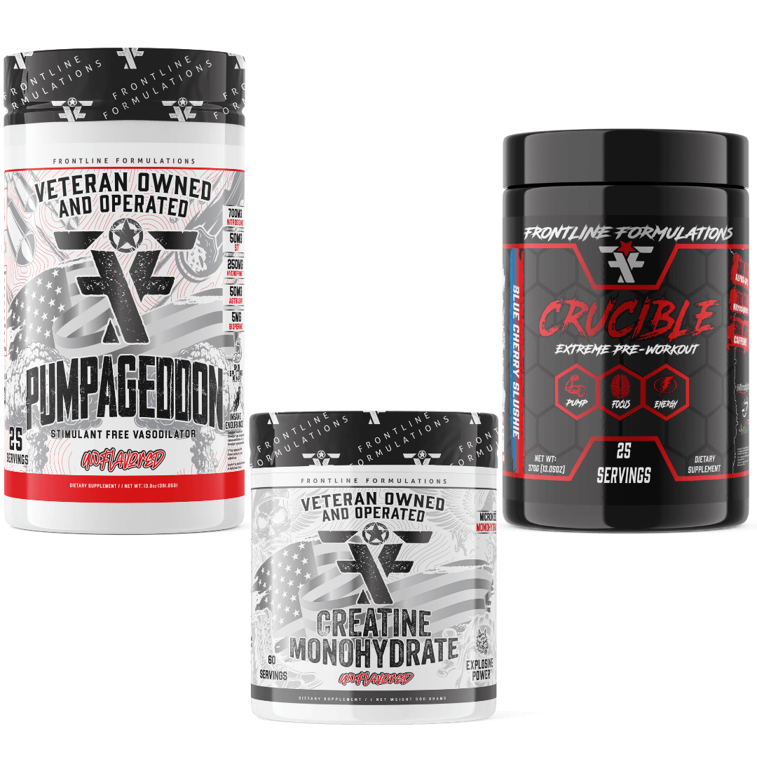 Crucible Pump Creatine Monohydrate Stack
