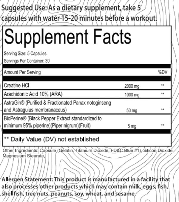 Gauntlet Pumpmax Creamax Stack Gauntlet Gauntlet is quickly becoming one of the most sought-after mid-stim pres on the market! Boasting 275mg of caffeine combined with 50mg of astragin for almost instant absorption! 300mg of L-Theanine to prevent jitters