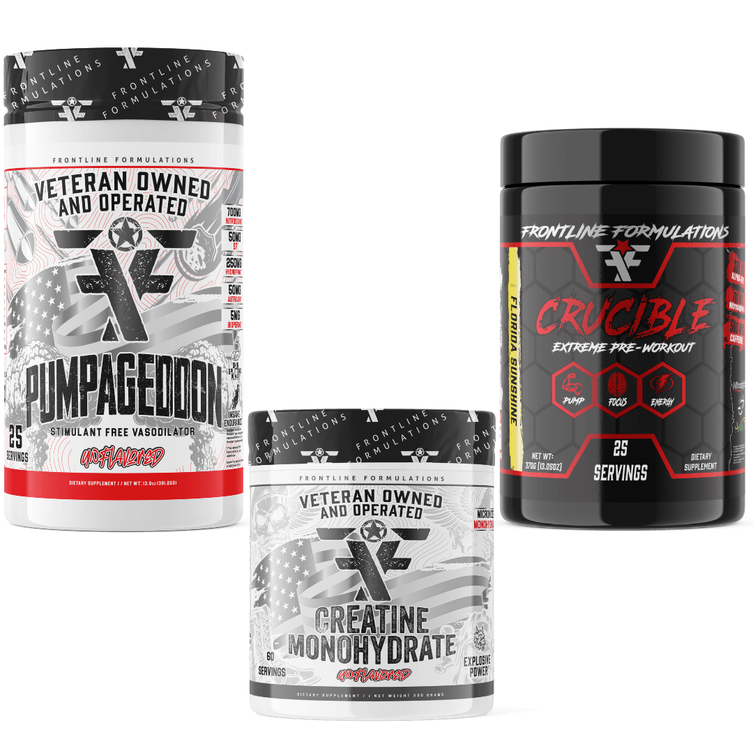 Crucible Pump Creatine Monohydrate Stack
