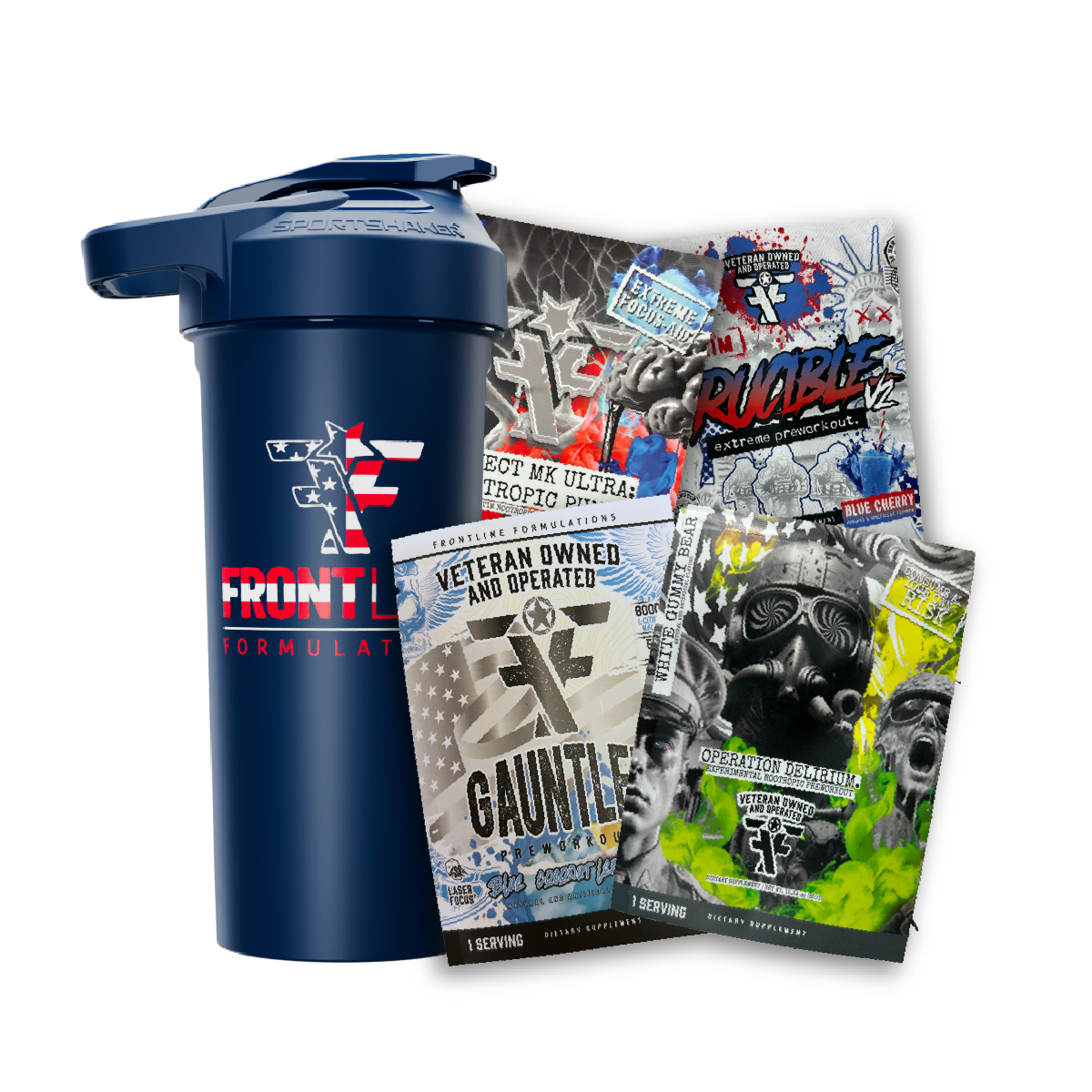 Preworkout Sampler Bundle (Just Cover Shipping)