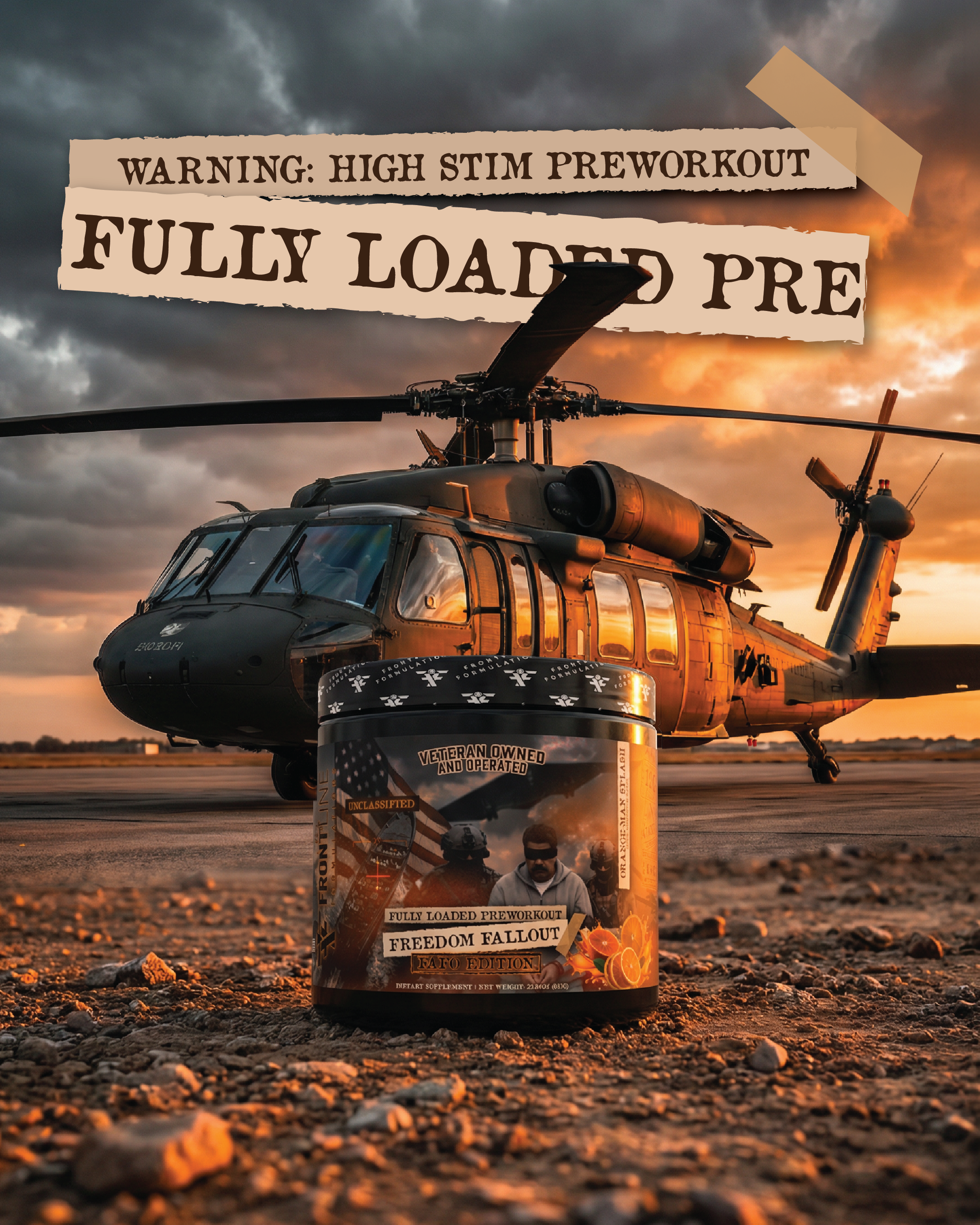 Freedom Fallout: Fully Loaded Limited Edition Preworkout