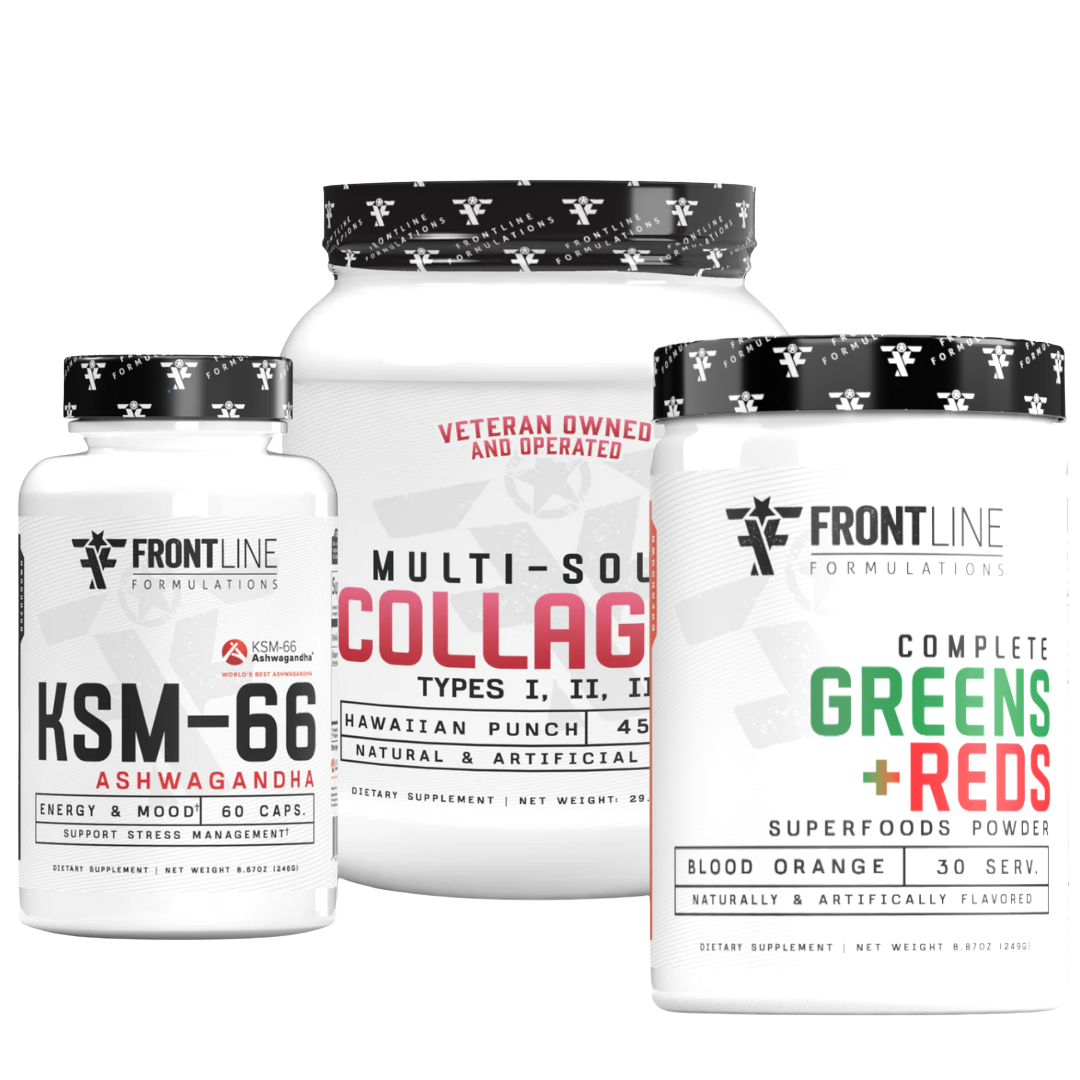 Ashwagandha / Greens / Collagen Stack