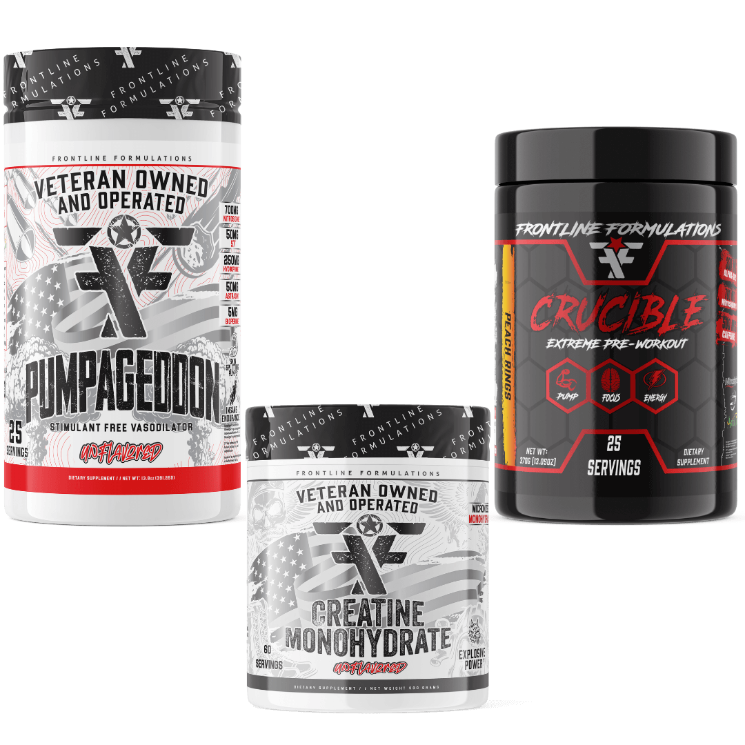 Crucible Pump Creatine Monohydrate Stack