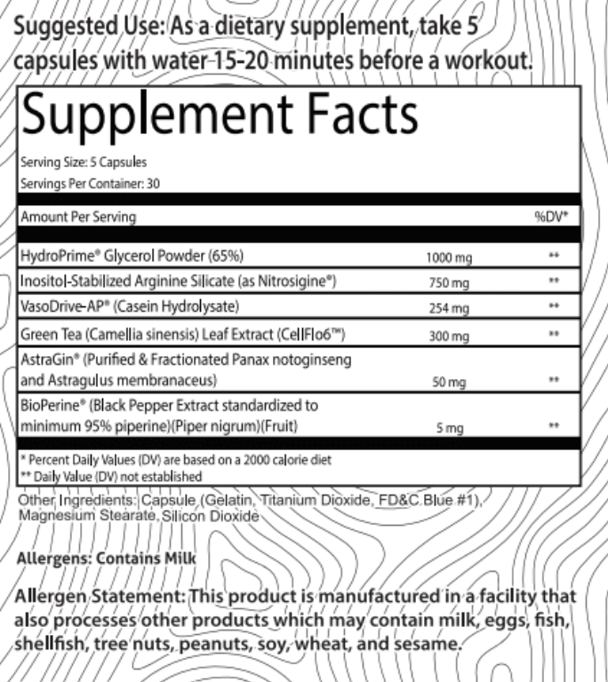 Pump Max Introducing Pump Max: Elevate your workout experience with Pump Max—a premium blend of four trademarked ingredients designed to support blood flow and enhance muscle pumps. Featuring: HydroPrime: Supports athletic performance and hydration, aidin