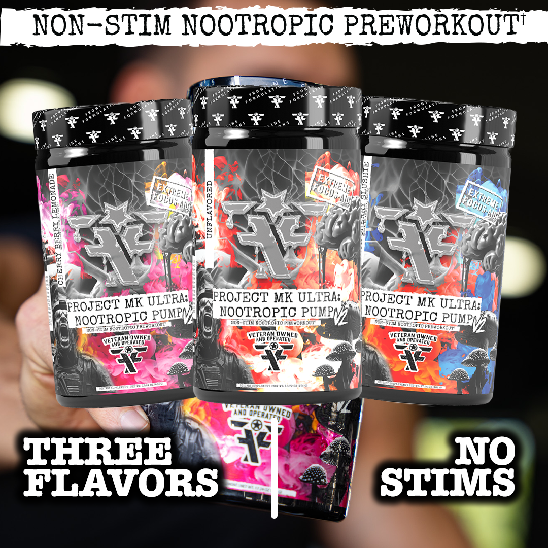 Project MK Ultra V2: Non-Stim Nootropic Preworkout