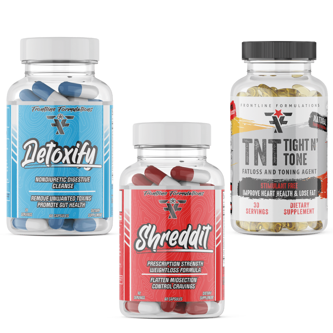Max Strength Weight Loss Kit Diverse Benefits of the Frontline Max Strength Weight Loss Kit: Effectively suppress the appetite & burn stubborn belly fat Supports control of appetite and emotional over-eating habits Weight loss that works without added exe