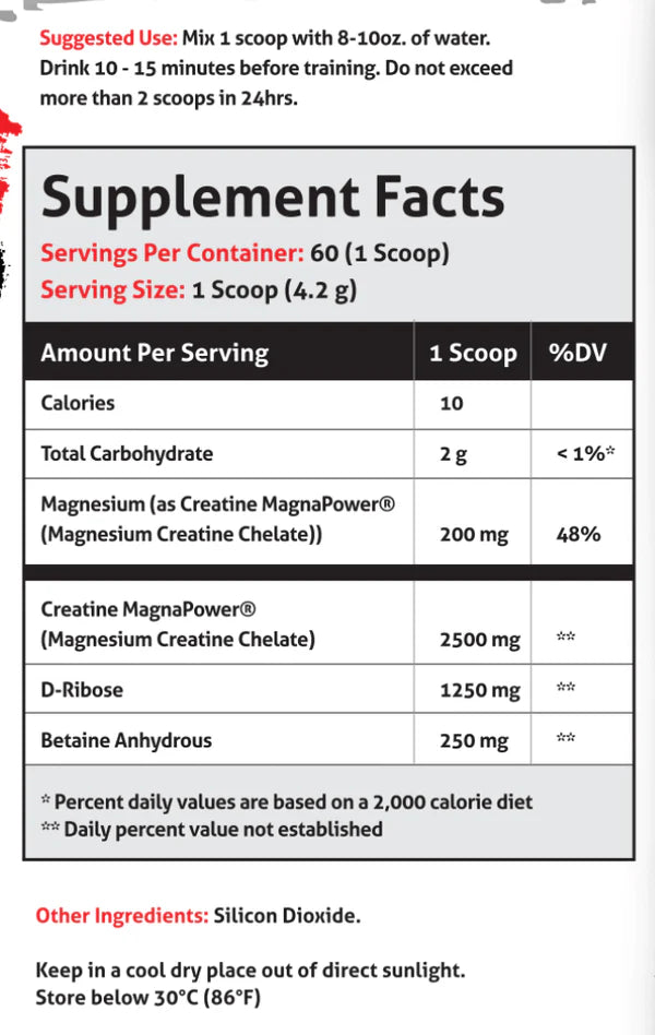 Manhattan Project Pumpageddon Creatine Chaos Stack