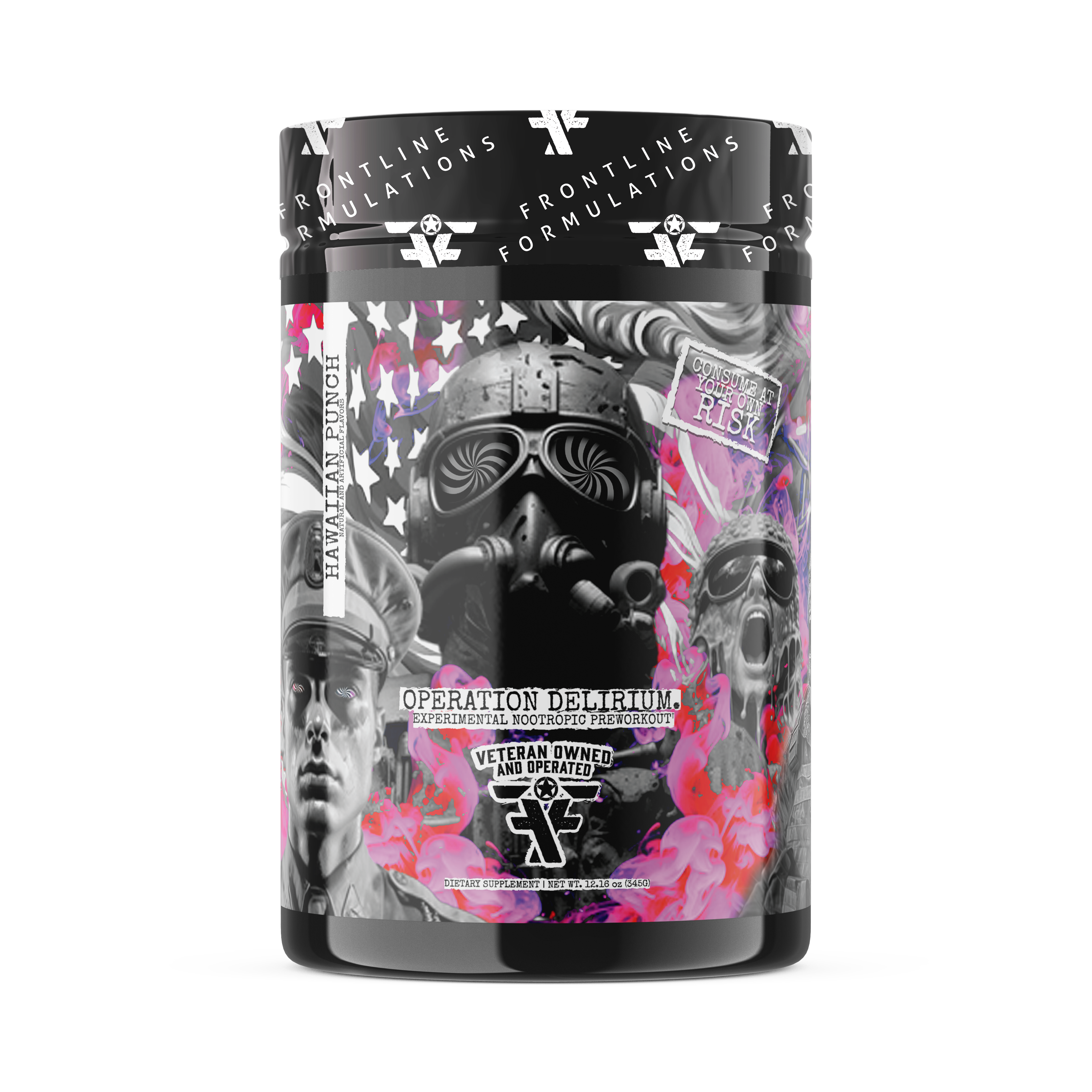 Operation Delirium: Experimental Nootropic Preworkout Introducing Operation Delirium, the cutting-edge preworkout designed for warriors seeking an unparalleled boost in performance and focus. This military-grade experimental formula combines the power of