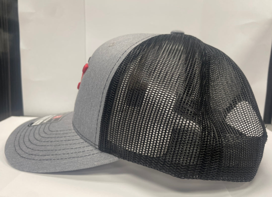 Gray Trucker Hat