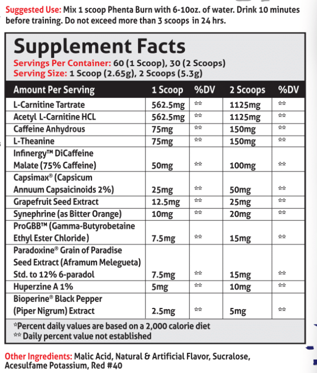 Phenta Burn Kit Hardcore Thermogenic Stack Pharmaceutical Grade Thermogenic Clinical Strength Extreme Weight Loss Clean Energy Boost Metabolism Curves Appetite Warning: If under the care of a physician please consult with your doctor before taking. This p