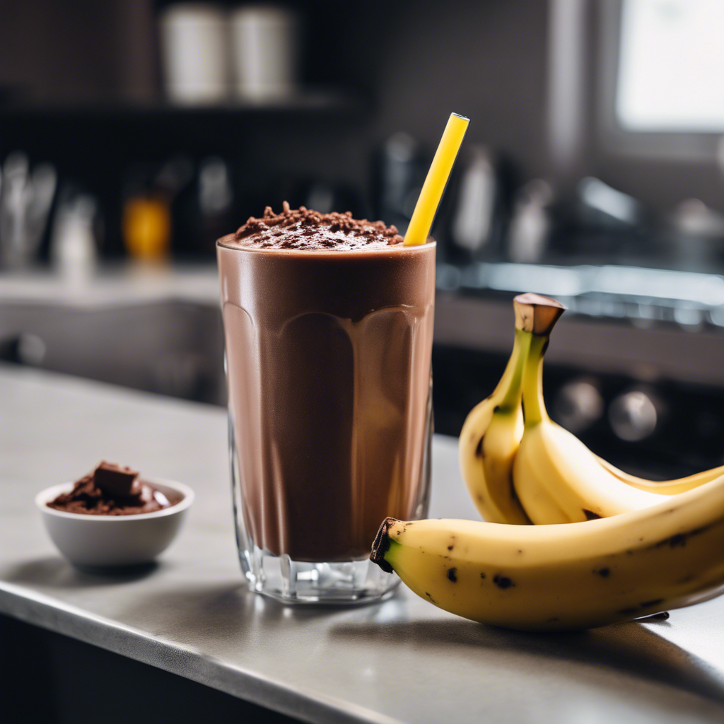 Fuel Your Day with a High Protein Chocolate Smoothie