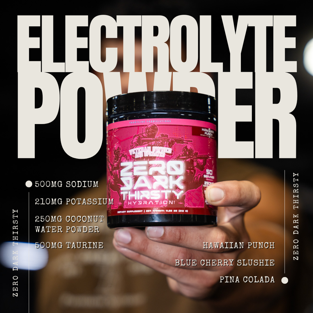 Zero Dark Thirsty: Electrolyte Powder