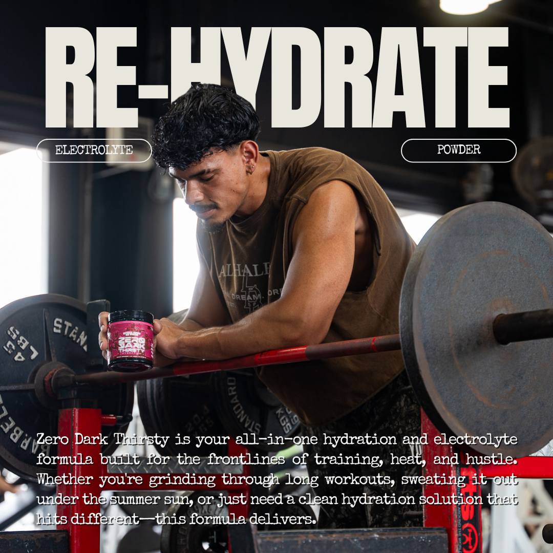 Zero Dark Thirsty: Electrolyte Powder