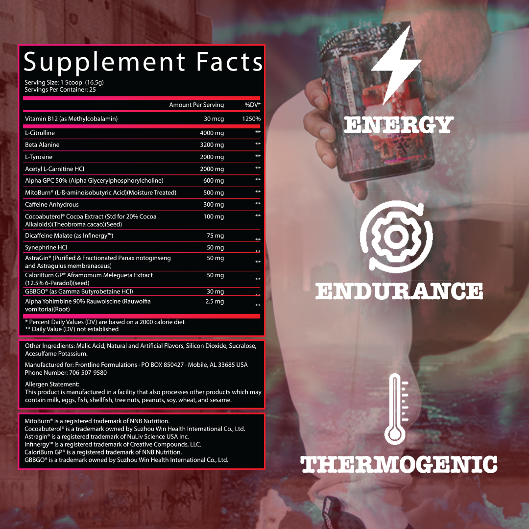 Manhattan Project: Thermogenic Preworkout