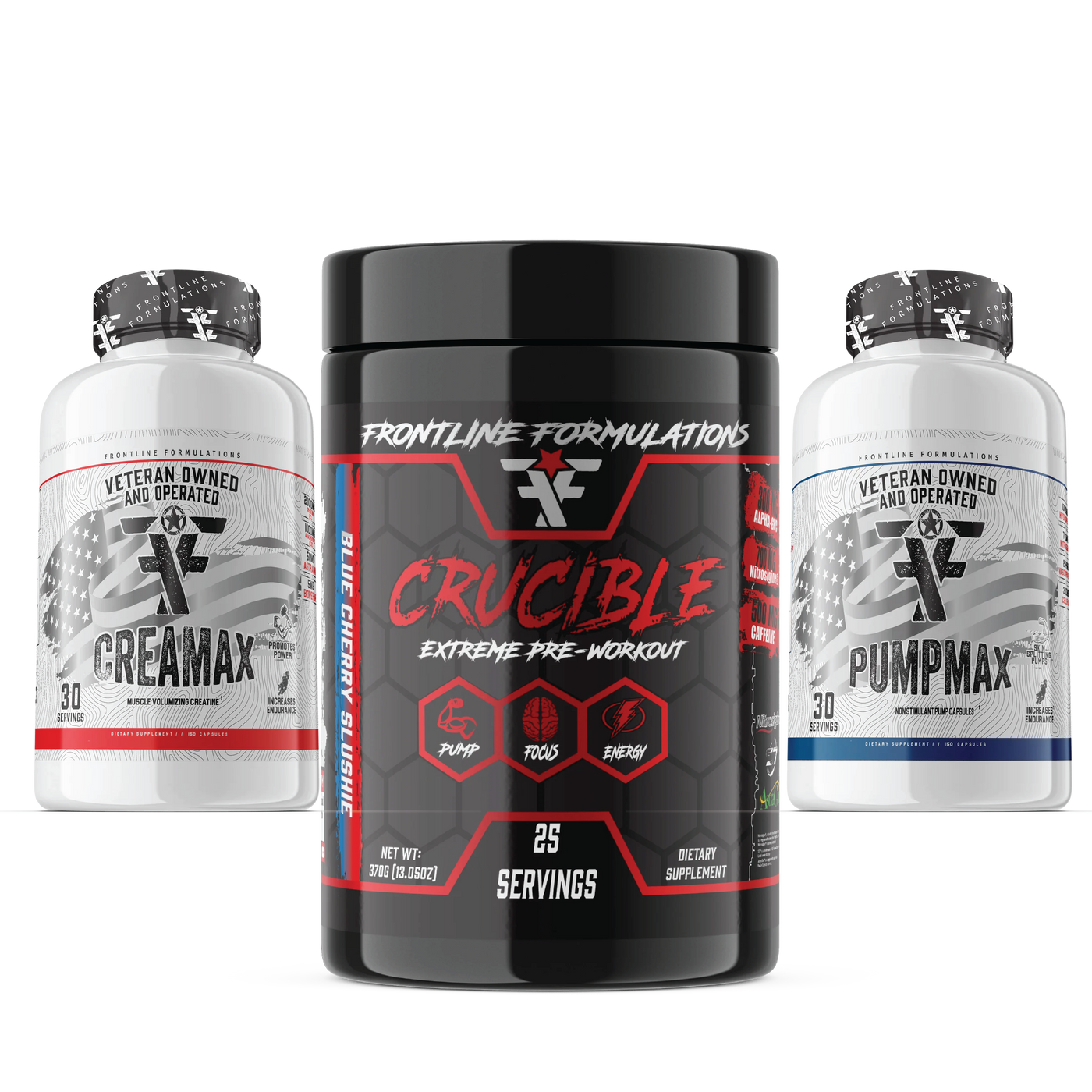 Crucible Pumpmax Creamax Stack