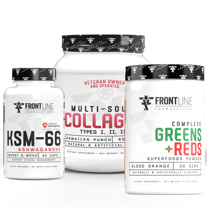 Ashwagandha / Greens / Collagen Stack