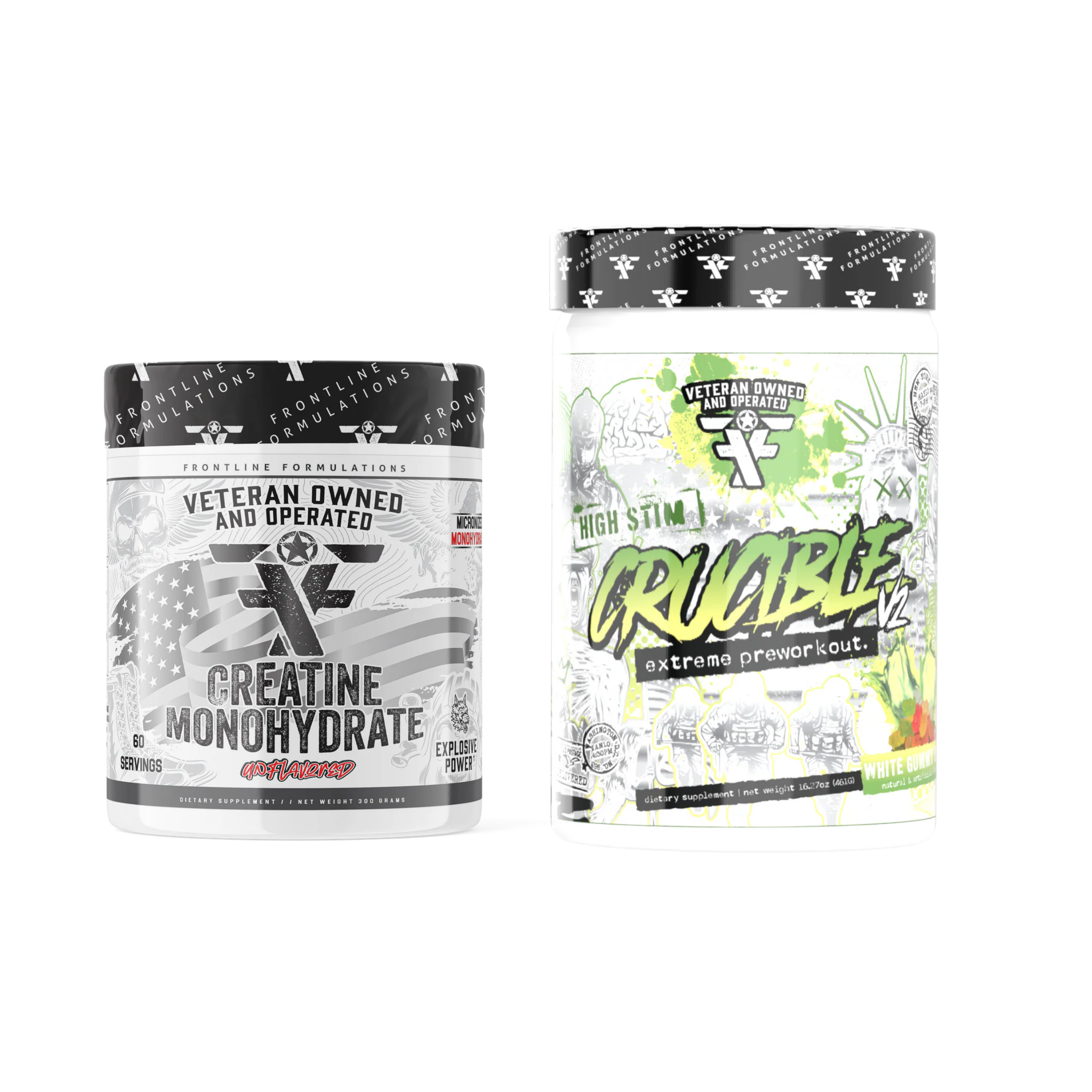 Crucible Creatine Monohydrate Stack