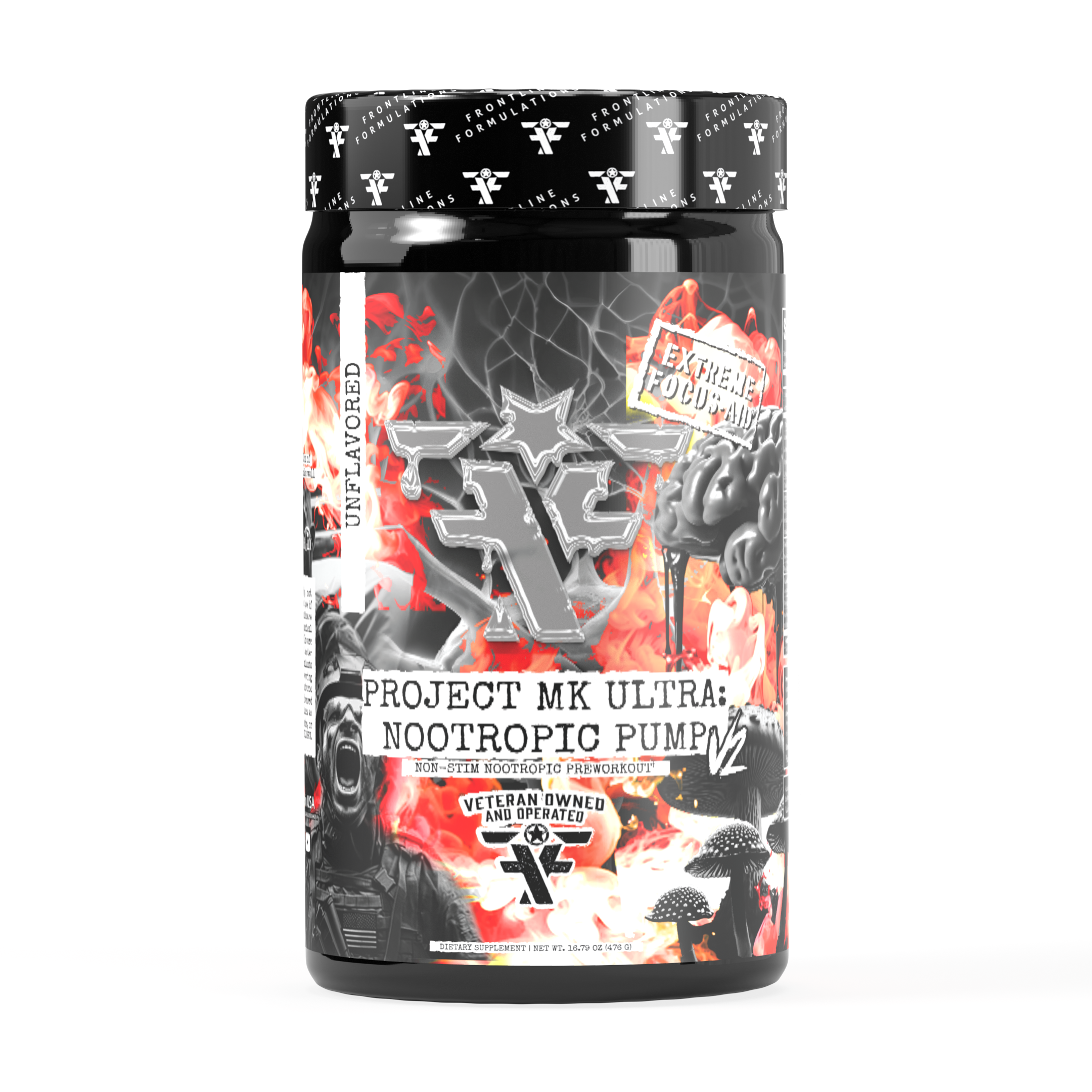 Project MK Ultra V2: Non-Stim Nootropic Preworkout