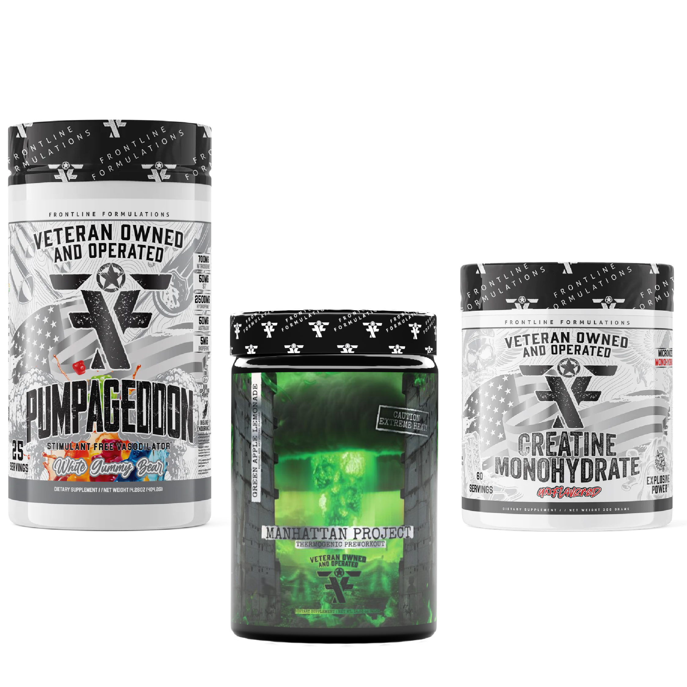 Manhattan Project Pumpageddon Creatine Monohydrate Stack