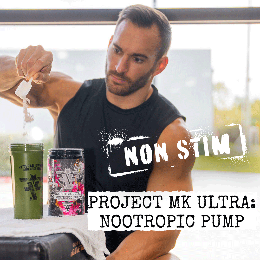 Project MK Ultra V2: Non-Stim Nootropic Preworkout