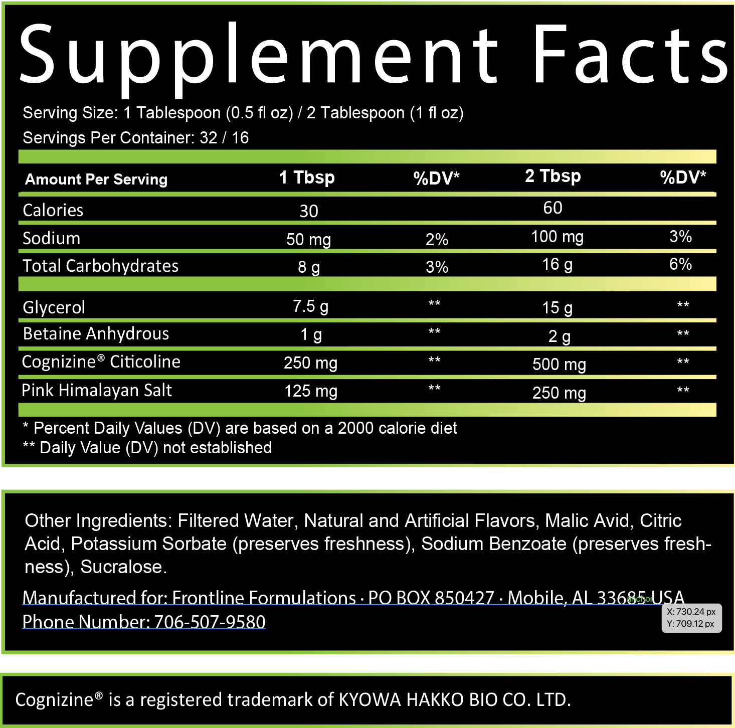 Project MK Ultra: Liquid Non-Stim Nootropic Preworkout