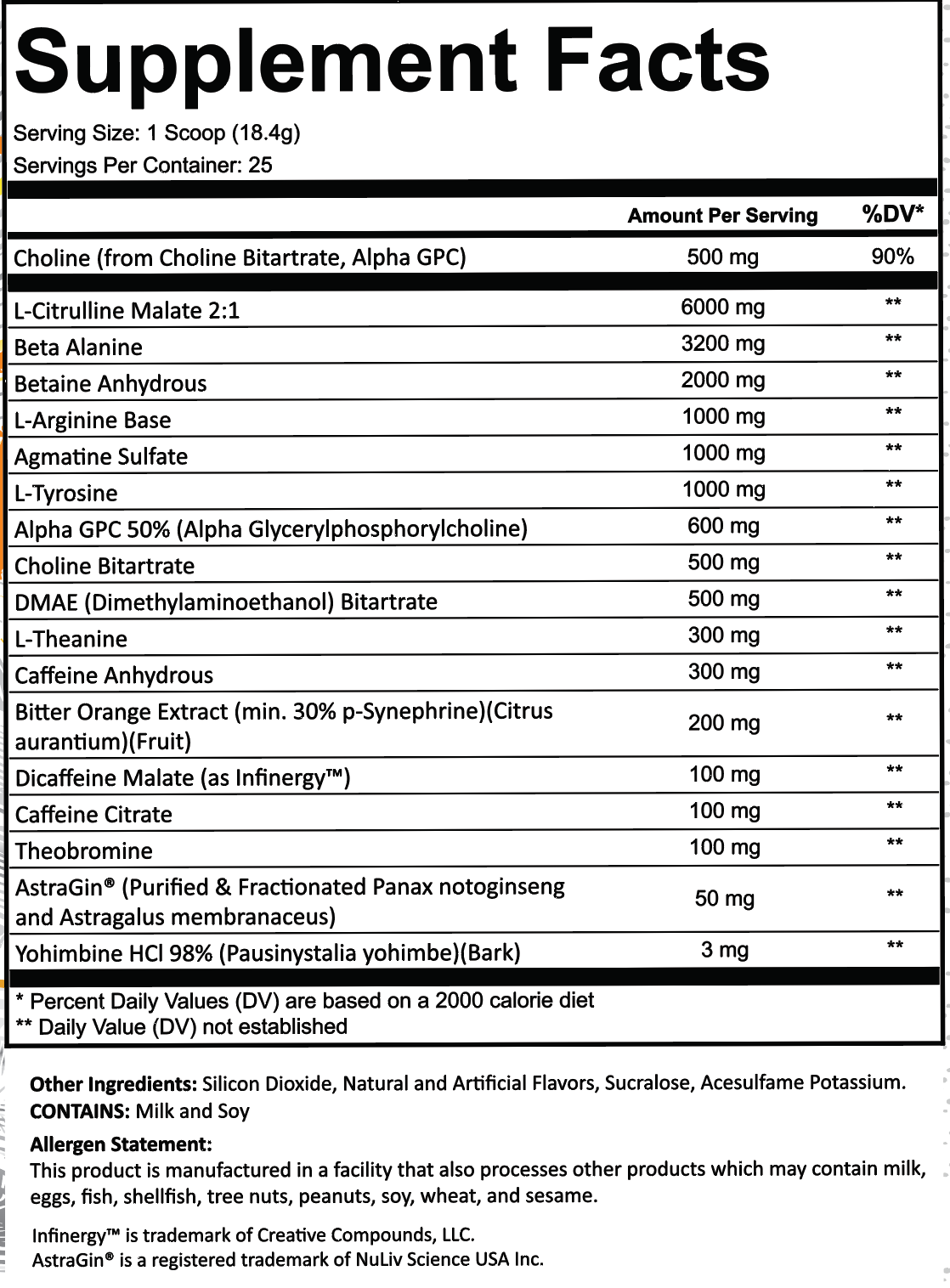 Crucible V2: Extreme Pre-Workout