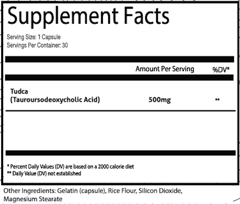 Tudca: Liver Support