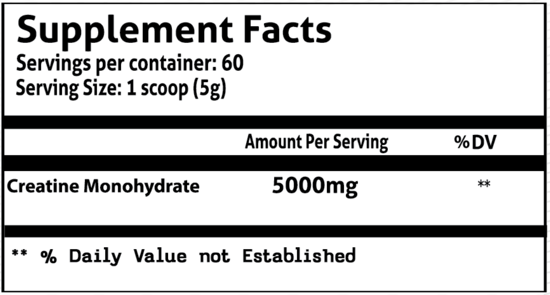 Creatine Monohydrate