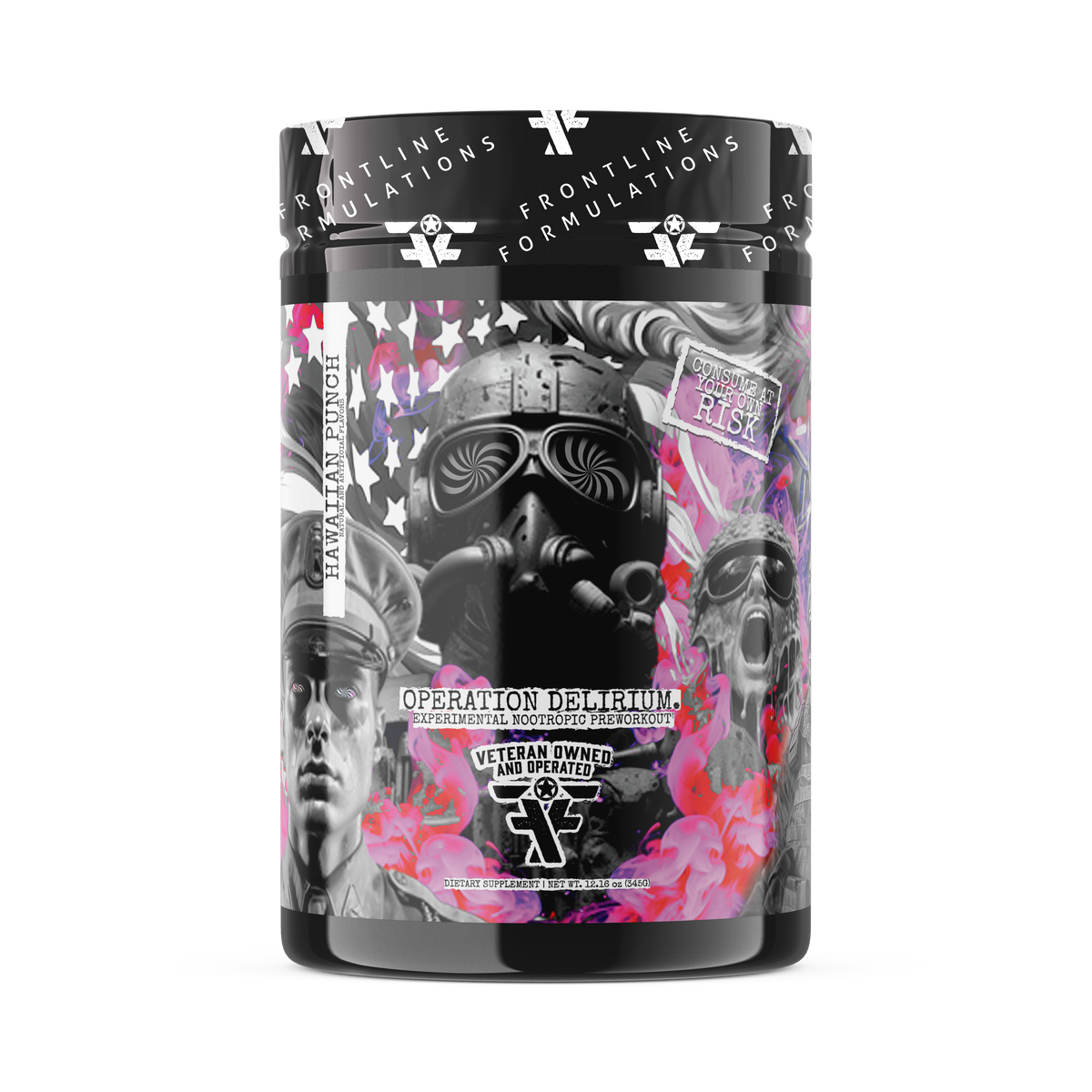 Operation Delirium: Experimental Nootropic Preworkout Introducing Operation Delirium, the cutting-edge preworkout designed for warriors seeking an unparalleled boost in performance and focus. This military-grade experimental formula combines the power of