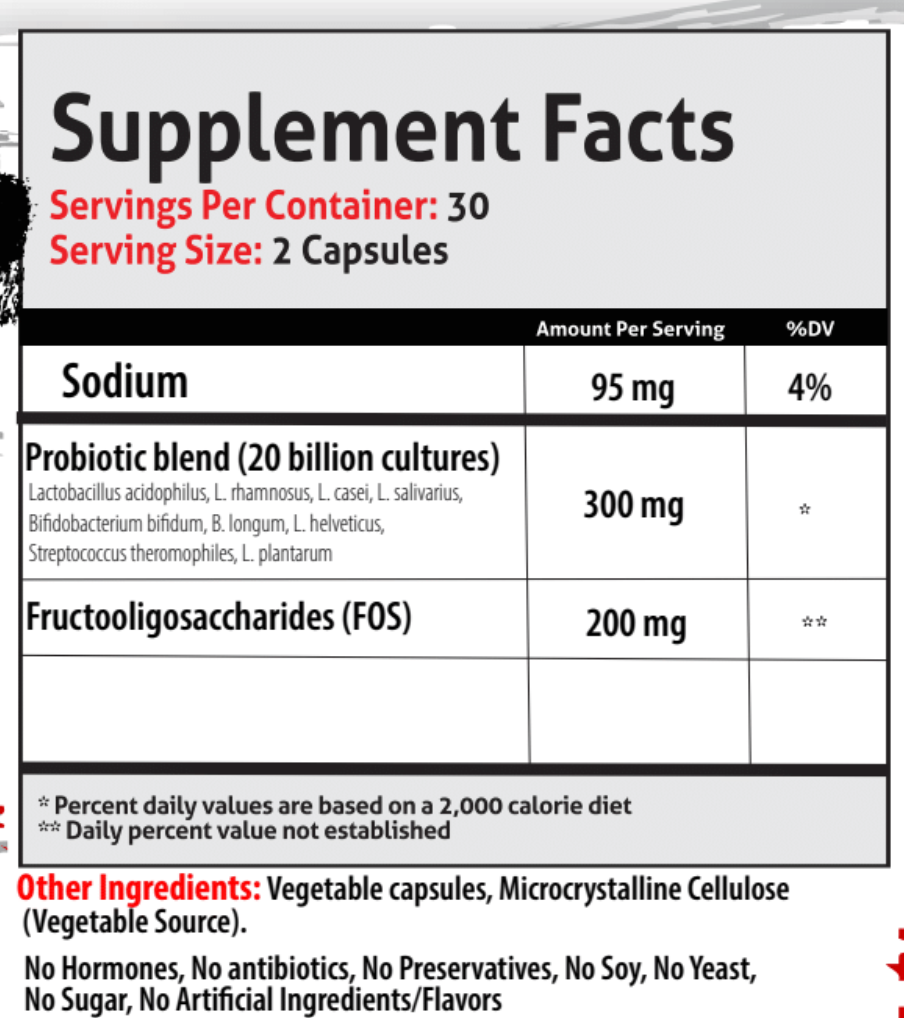 Probiotic+ / Omega + / CLA Stack
