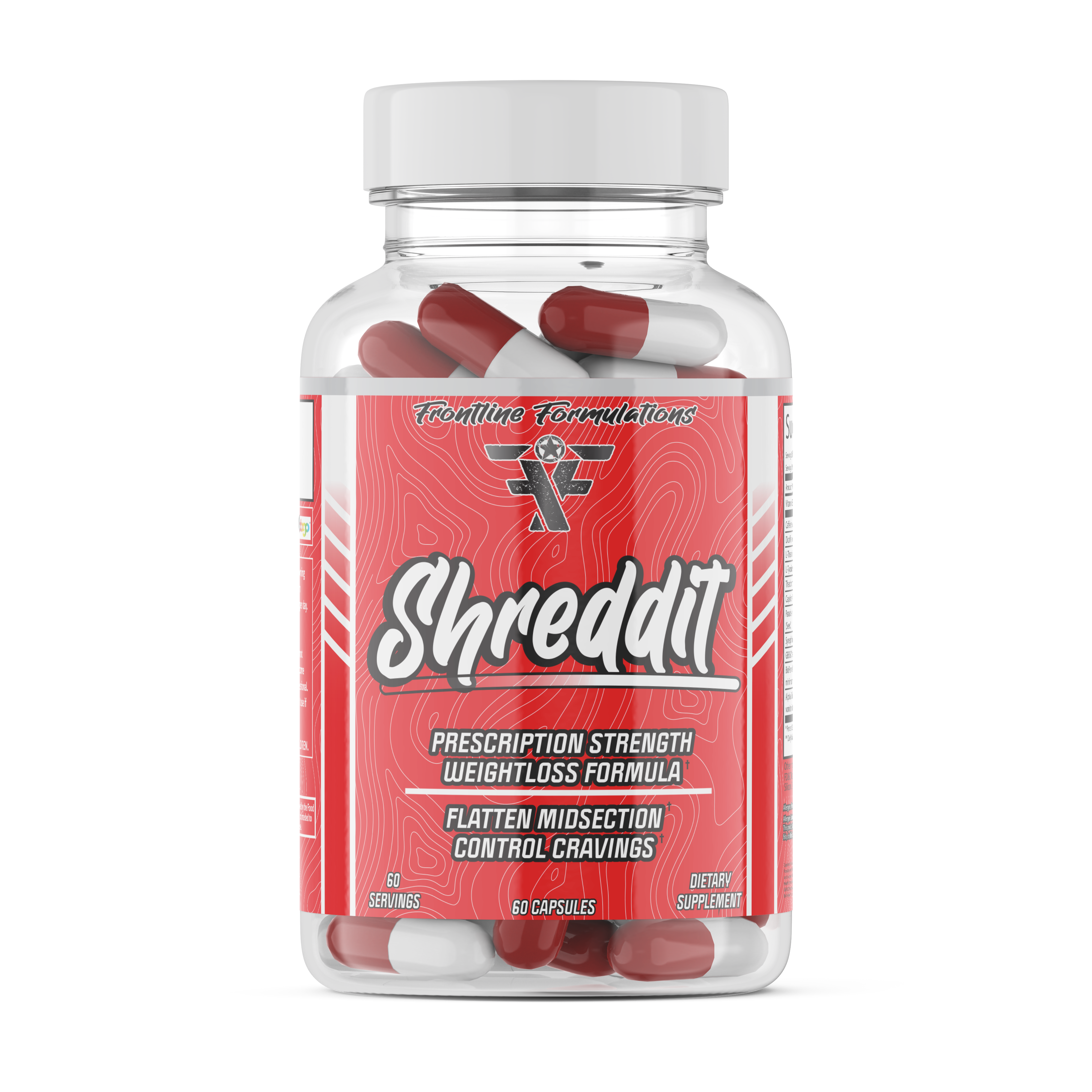 Shreddit The magical little pill! Though it may be little, it IS mighty! This is only for the most aggressive of weight loss goals. Body fat doesn't stand a chance once this formula reaches saturation point. Expect the sweat to pour once it's down the hat