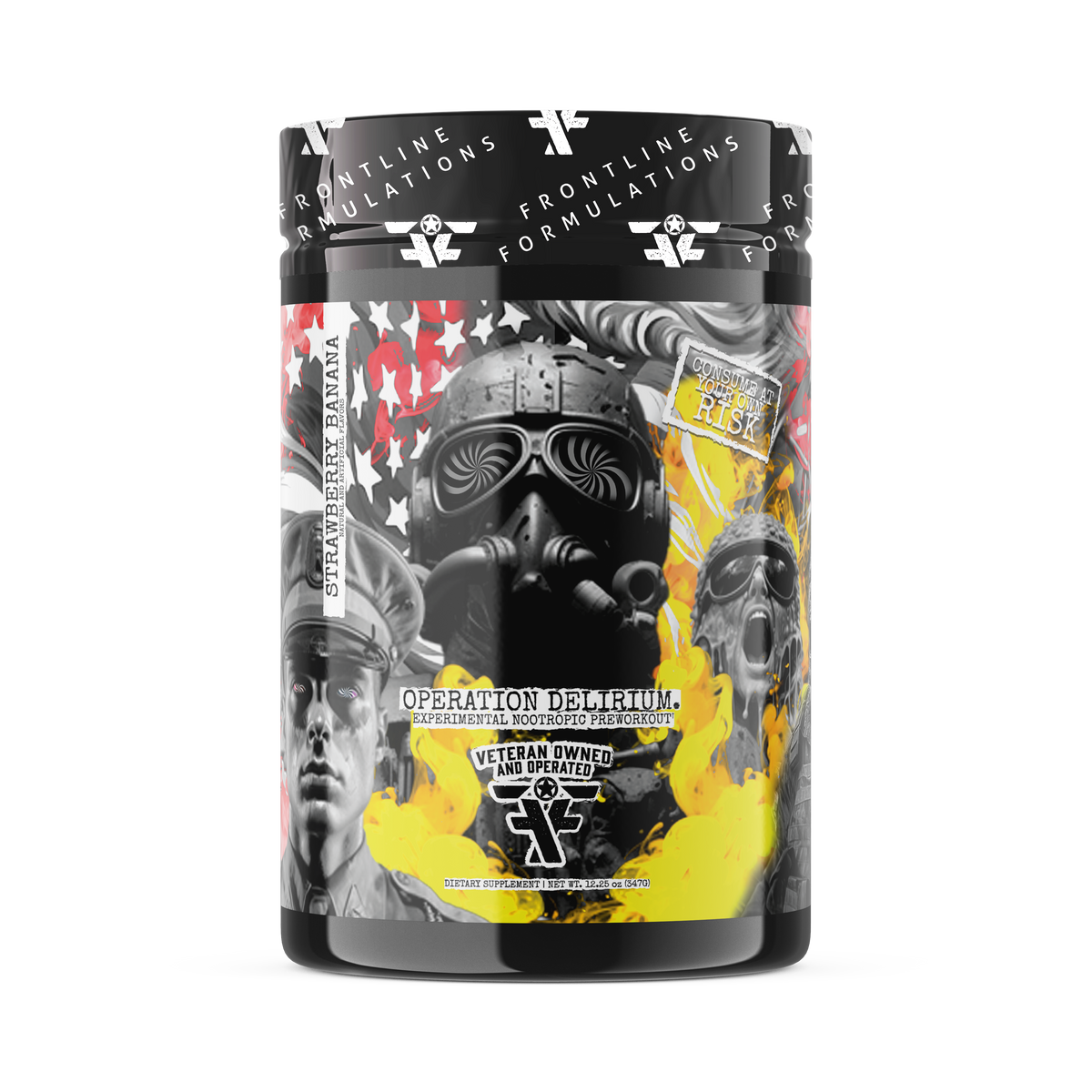 Operation Delirium: Experimental Nootropic Preworkout Introducing Operation Delirium, the cutting-edge preworkout designed for warriors seeking an unparalleled boost in performance and focus. This military-grade experimental formula combines the power of