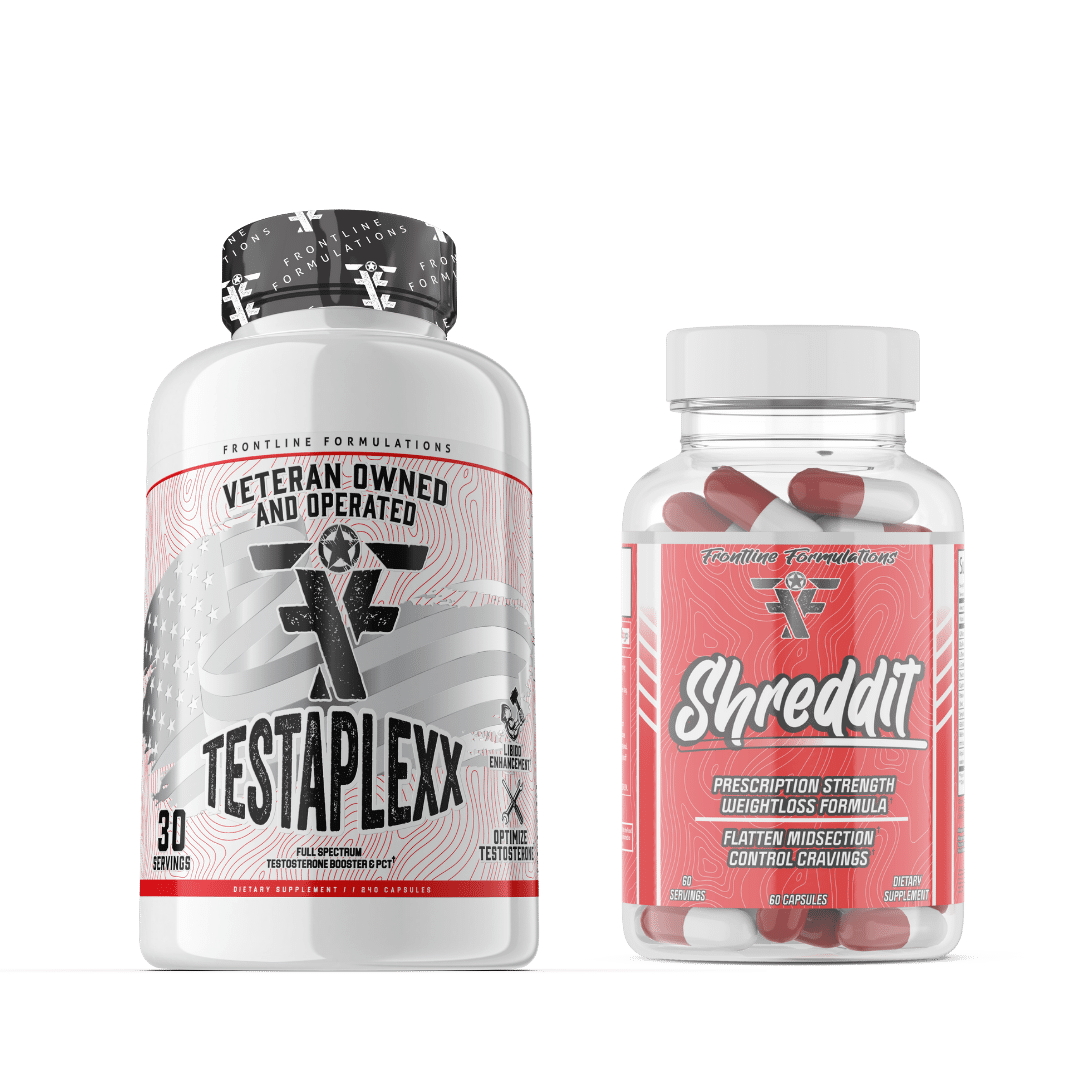 Men's Weight Loss Stack TESTAPLEX Look and feel like a man! The king of blends of ingredients for men's health. There isn't an avenue that Testaplexx hasn't covered! Increasing testosterone isn't easy but when libido, prostate, cholesterol, liver, kidney,
