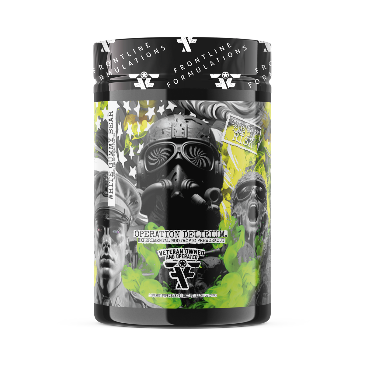 Operation Delirium: Experimental Nootropic Preworkout Introducing Operation Delirium, the cutting-edge preworkout designed for warriors seeking an unparalleled boost in performance and focus. This military-grade experimental formula combines the power of