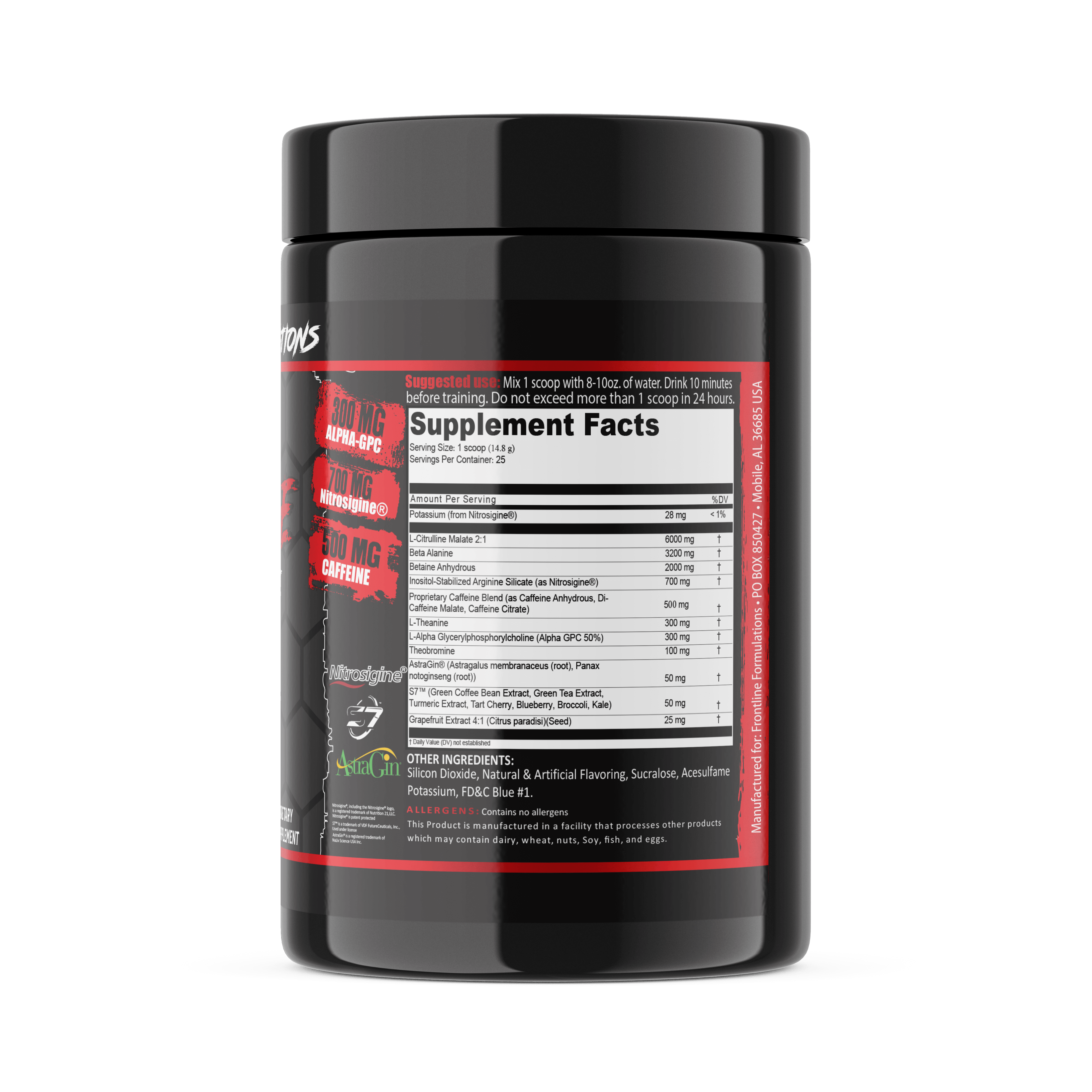 Crucible Extreme Pre-Workout Crucible is quickly becoming the HOTTEST pre-workout on the market because of its clinically dosed ingredients and perfected formula. Insane energy from 500mg of potent time-released, tri-blend caffeine Enhances nitric oxide p
