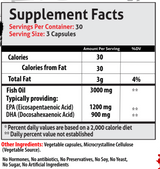 Omega+ Omega+ Omega 3 Vitamins (90 capsules) High-quality fish oil: Made from fresh, wild-caught fish, so you get up to 3x more omega-3 fatty acids. Refined using molecular distillation to preserve the purity of every capsule which has the perfect ratio o